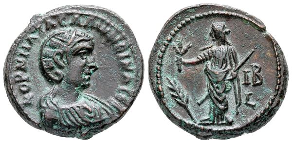 Salonina (Augusta, 254-268). Egypt, Alexandria. BI Tetradrachm (24 mm, 10.04 g).
