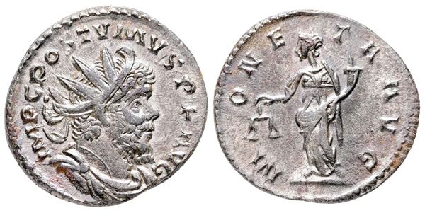 Postumus (260-269). AR Antoninianus (21 mm, 3.54 g).