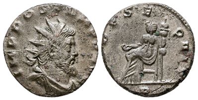 Aureolus (usurper, 268-269). Antoninianus (19 MM, 3.68 G).