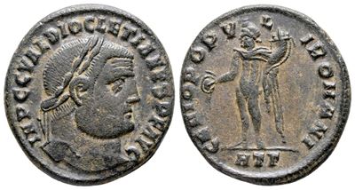 Diocletian (284-305). Æ Follis (27 MM, 9.01 G).