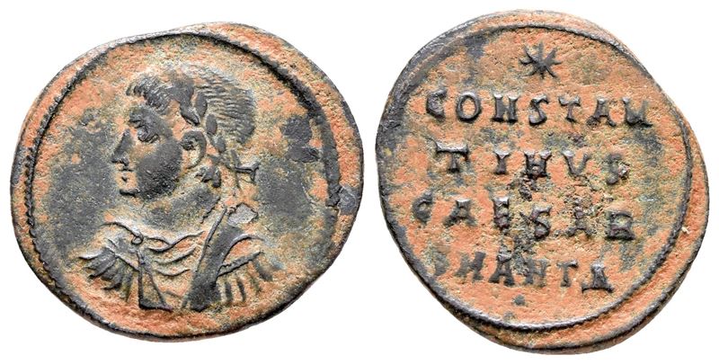 Constantine II (caesar, 316-337). Æ Follis (19 MM, 5.86 G).