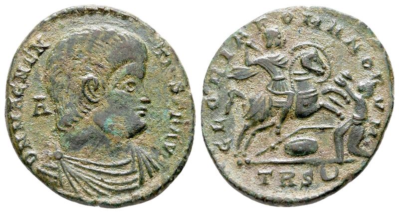 Magnentius (350-353). Æ Centenionalis (23 MM, 5.04 G).