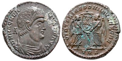 Magnentius (350-353). Æ (23 MM, 5.60 G).
