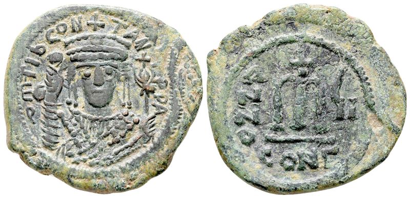 Tiberius II Constantine (578-582). Æ 40 Nummi (34 MM, 12.96 G).