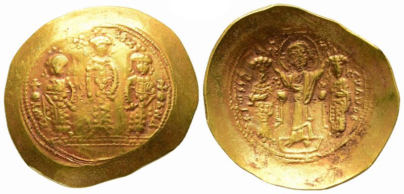 Romanus IV Diogenes With Eudocia, Michael VII, Constantius And Andronicus (1068-1071). Av Histame...
