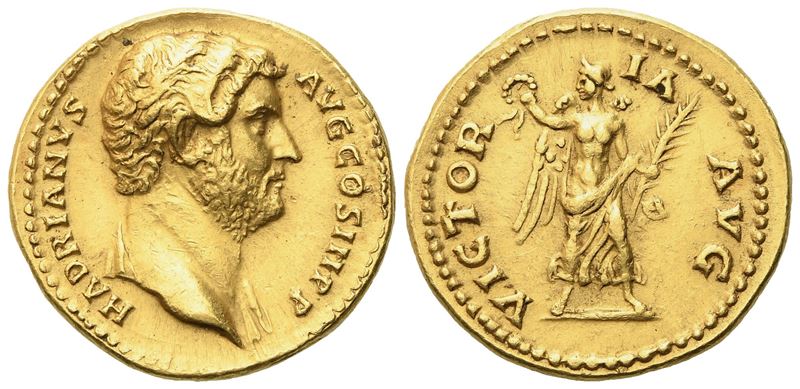 Hadrian (117-138) Replica Of Av Aureus (g 7,30; MM 20,4)