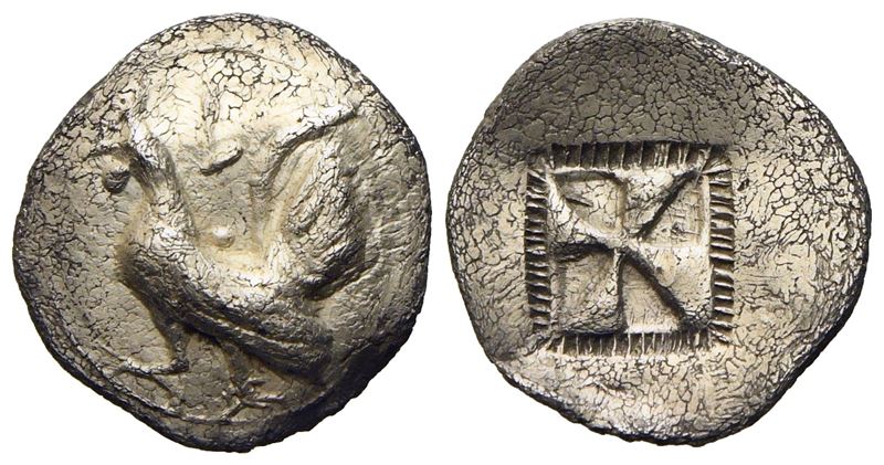 Sicily, Himera (515-500 Bc), Litra, Ar (g 0,873; MM 12,5)