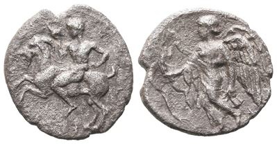 Sicily, Himera (420-409 Bc), Hemidrachm; Ar (1,77 G; 14,5 MM)