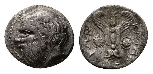 Sicily, Katane, c. 415/3-404 BC. AR Litra (12mm, 0.74g).  - Auction Greek, Roman, Byzantine Coins - Bertolami Fine Art - Prague