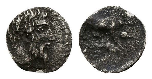 Sicily, Abakainon, c. 420-400 BC. AR Litra (10mm, 0.34g).