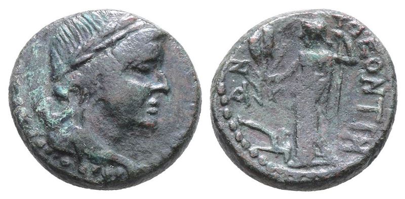 Sicily, Leontinoi, After 210 Bc. Æ (20mm, 7.27g).