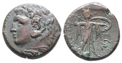 Sicily, Syracuse. Pyrrhos (278-276 Bc). Æ (22mm, 9.92g).