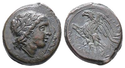Sicily, Syracuse. Hiketas II (287-278 Bc). Æ (23mm, 10.99g),