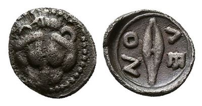 Sicily, Leontinoi, C. 476-466 Bc. Ar Obol (10mm, 0.64g).