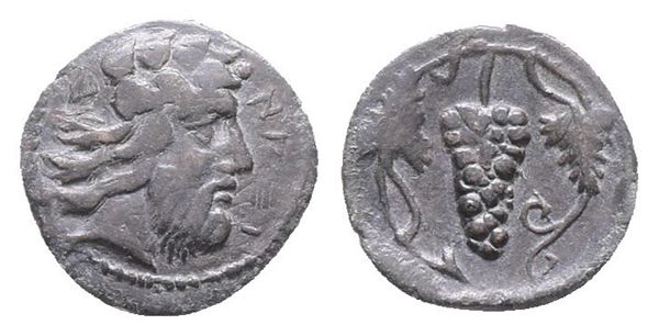 Sicily, Naxos, c. 415-403 BC. AR Litra (12mm, 0.75g).  - Auction Greek, Roman, Byzantine Coins - Bertolami Fine Art - Prague