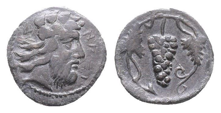 Sicily, Naxos, C. 415-403 Bc. Ar Litra (12mm, 0.75g).