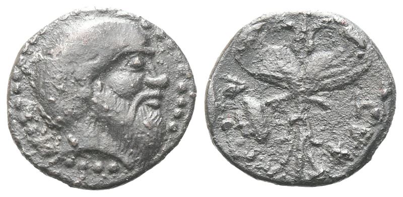 Sicily, Katane (C. 461-450 Bc), Litra; Ar (0,66 G; 11,4 MM)