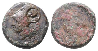 Sicily, Syracuse, 400-390 Bc. Æ Litra (21mm, 7.57g).