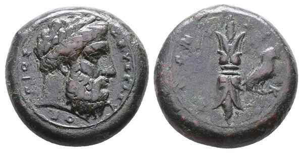 Sicily, Syracuse, c. 339/8-334 BC. Æ Hemidrachm (25mm, 15.69g).  - Auction Greek, Roman, Byzantine Coins - Bertolami Fine Art - Prague