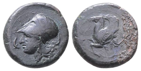 Sicily, Syracuse, 400-390 BC. Æ Litra (20mm, 7.68g).  - Auction Greek, Roman, Byzantine Coins - Bertolami Fine Art - Prague