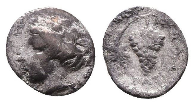 Sicily, Naxos, C. 415-403 Bc. Ar Litra (12mm, 0.73g).