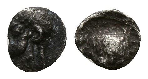 Sicily, Naxos(?), c. 461-430 BC. AR Litra (7mm, 0.38g).