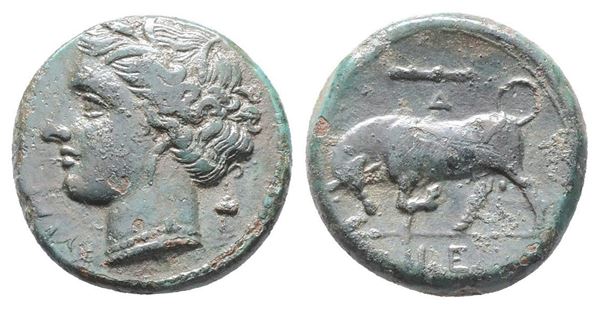 Sicily, Syracuse. Hieron II (275-215 BC). Æ (19mm, 6.46g),