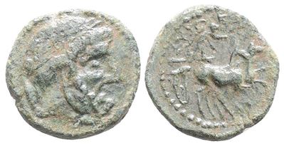 Sicily, Syracuse. Roman Rule, Late 2nd-early 1st Century Bc. Æ (19mm, 5.95g).