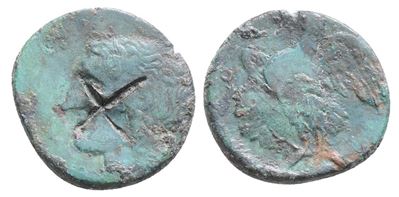 Sicily, Syracuse. Hiketas II (287-278 Bc). Æ (21mm, 3.57gg).