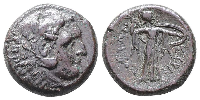 Sicily, Syracuse. Pyrrhos (278-276 Bc). Æ (23mm, 10.25g).