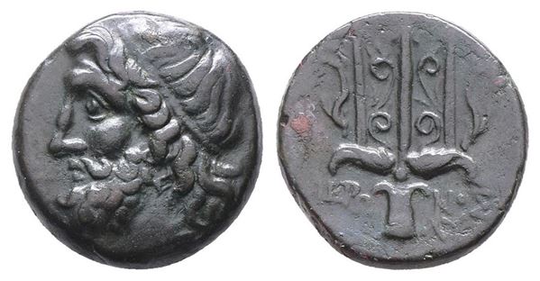 Sicily, Syracuse. Hieron II (275-215 BC). Æ (18mm, 6.55g),