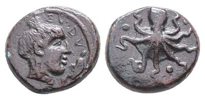 Sicily, Syracuse, C. 435-415 Bc. Æ Tetras (15mm, 4.05g).