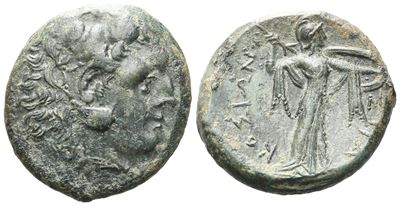 Sicily, Syracuse. Pyrrhos (278-276 Bc). Æ (22 MM, 9.90 G).