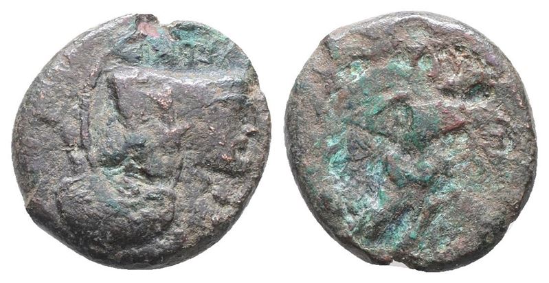 Sicily, Sileraioi, C. 340-330 Bc. Æ (19mm, 5.50g).