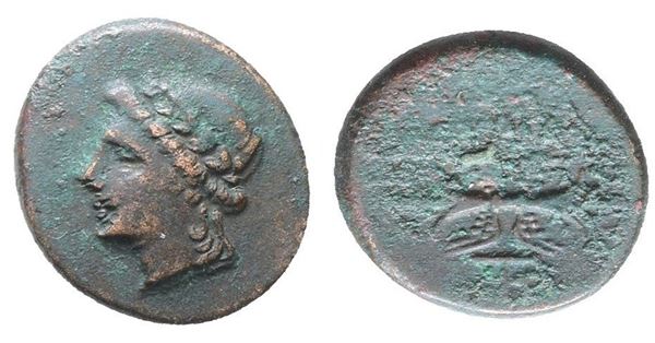 Southern Lucania, Thourioi, c. 280-213 BC. Æ (15mm, 2.79g).  - Auction Greek, Roman, Byzantine Coins - Bertolami Fine Art - Prague