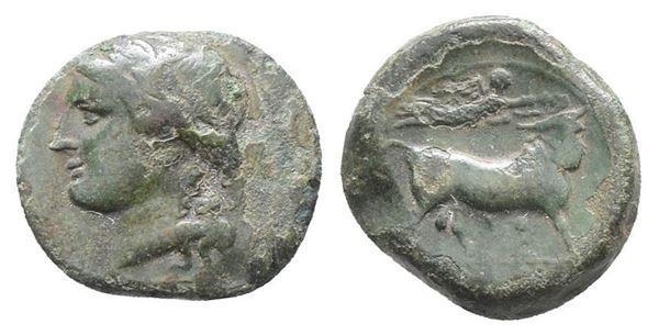 Southern Campania, Neapolis(?), c. 270-250 BC. Æ (15mm, 2.41g).