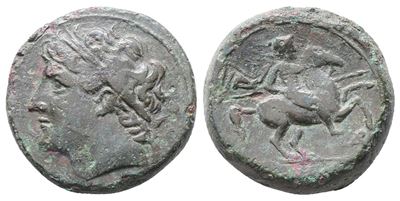 Sicily, Syracuse. Hieron II (275-215 Bc). Æ (27mm, 18.81g).