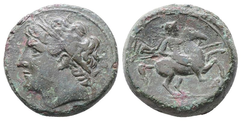 Sicily, Syracuse. Hieron II (275-215 Bc). Æ (27mm, 18.81g).