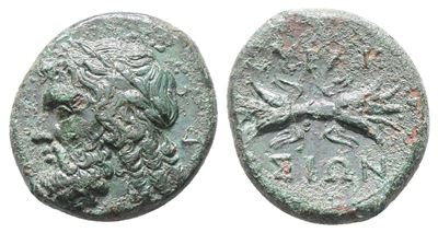Sicily, Syracuse, C. 289-287 Bc. Æ (21 MM, 5.68 G).