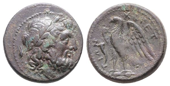 Bruttium, The Brettii, c. 214-211 BC. Æ Unit (23mm, 9.75g).