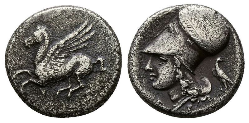 Corinth, C. 375-300 Bc. Ar Stater (20mm, 8.01g).