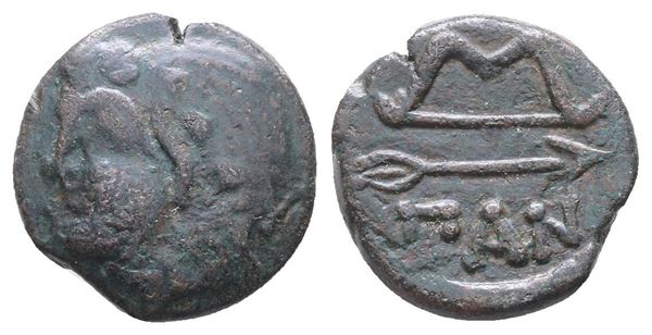 Cimmerian Bosporos, Pantikapaion, c. 304/3-250 BC. Æ (20mm, 5.37g).  - Auction Greek, Roman, Byzantine Coins - Bertolami Fine Art - Prague