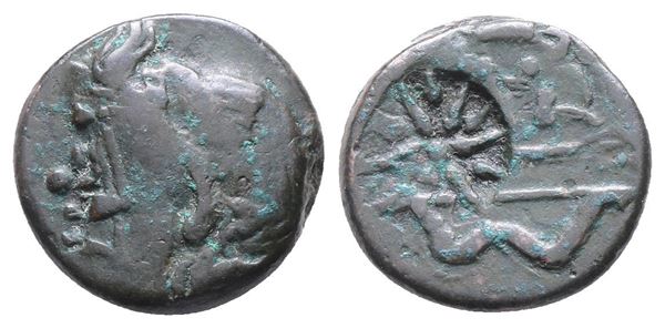 Cimmerian Bosporos, Pantikapaion, c. 304/3-250 BC. Æ (19mm, 6.80g).  - Auction Greek, Roman, Byzantine Coins - Bertolami Fine Art - Prague