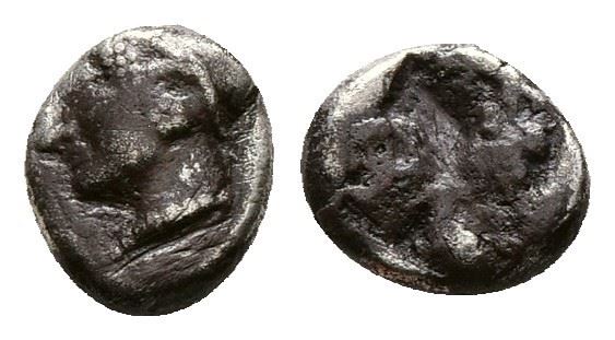 Ionia, Phokaia, c. 510-494 BC. AR Diobol (10mm, 1.27g).