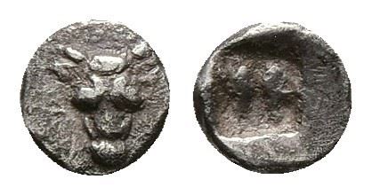 Korkyra(?), c. 525-500 BC. AR Hemiobol (8mm, 0.33g).  - Auction Greek, Roman, Byzantine Coins - Bertolami Fine Art - Prague