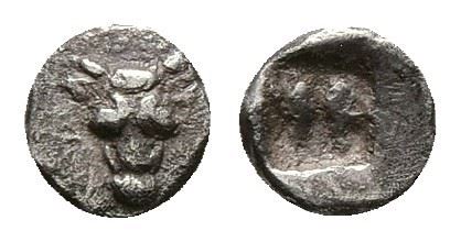 Korkyra(?), C. 525-500 Bc. Ar Hemiobol (8mm, 0.33g).
