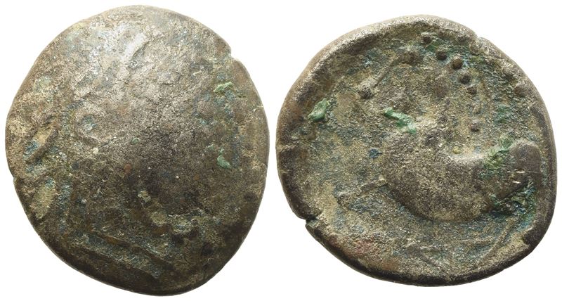 Celtic. Eastern Europe, Tetradrachm, c. II century BC; AR (7,95 g; 22 mm)