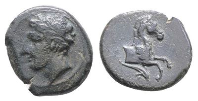 Sicily, Soloi, C. 406-397 Bc. Æ (15mm, 2.24g).