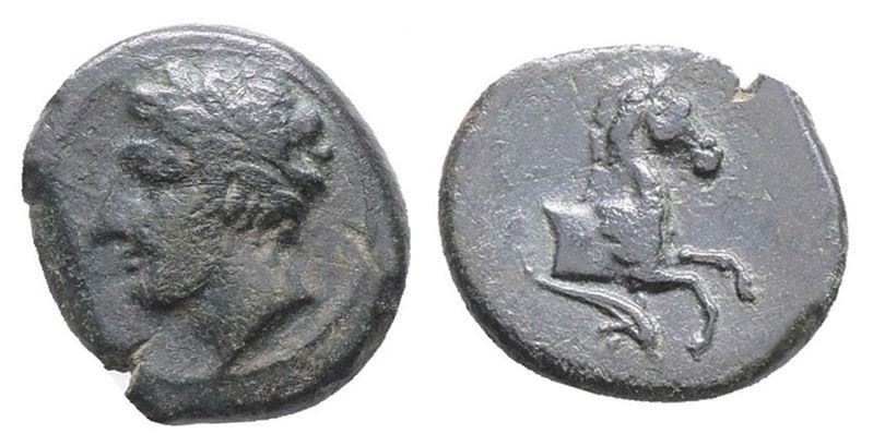 Sicily, Soloi, C. 406-397 Bc. Æ (15mm, 2.24g).