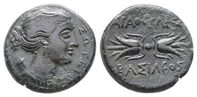 Sicily, Syracuse. Agathokles (317-289 Bc). Æ Litra (22mm, 8.69g).